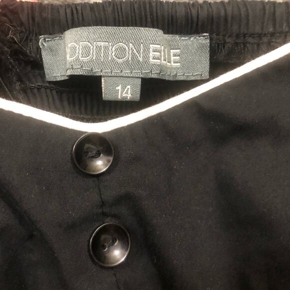 Addition Elle Sexy Rockabilly Pin-up Style Glamour Black Dress Size 14 - Picture 4 of 9